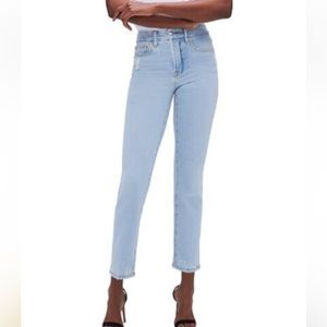NWT Good American good classic jeans